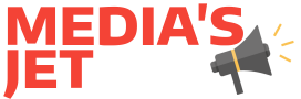 media\'s jet logo