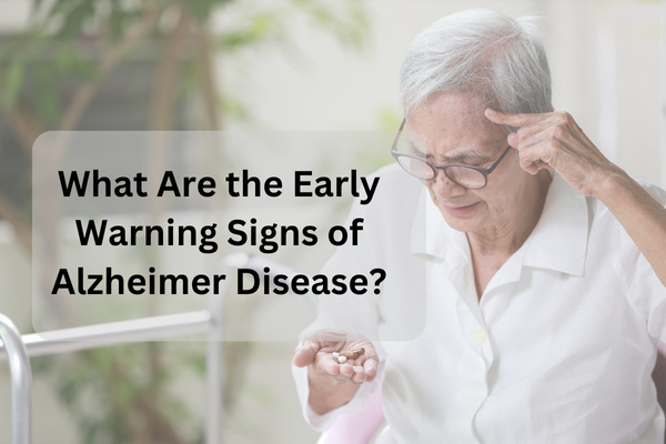 what are the early warning signs of alzheimer disease