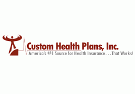 custom health plans logo