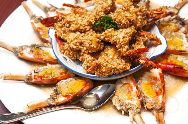 fried crab 