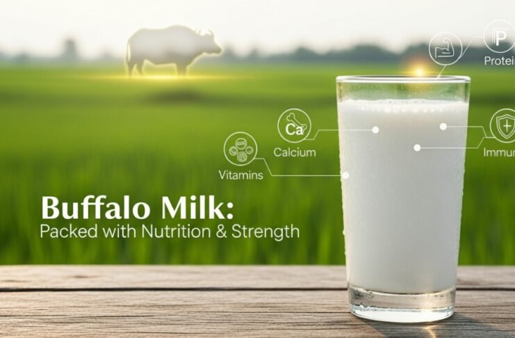 Buffalo Milk Nutrition, Protien & Health Benefits