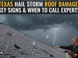 Texas Hail Storm Roof Damage What to Look For and When to Call Professionals