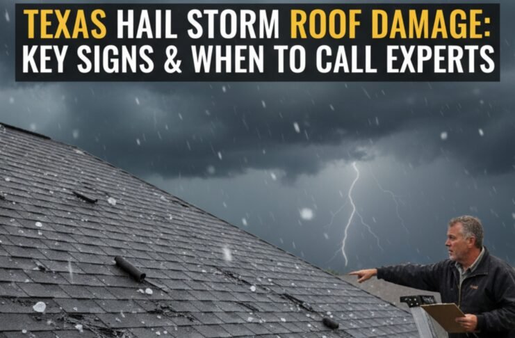 Texas Hail Storm Roof Damage What to Look For and When to Call Professionals