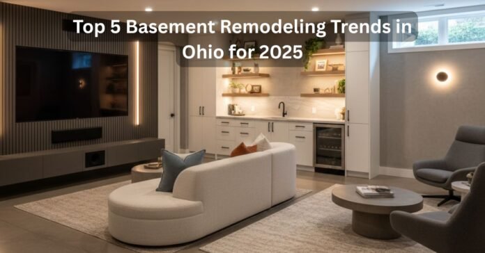 Top 5 Basement Remodeling Trends in Ohio for 2025