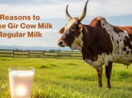Top 6 Reasons to Choose Gir Cow Milk Over Regular Milk