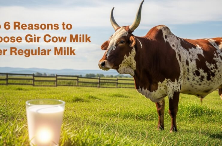 Top 6 Reasons to Choose Gir Cow Milk Over Regular Milk